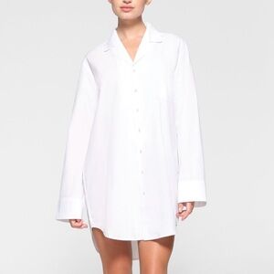 SMIMS sleep button up dress